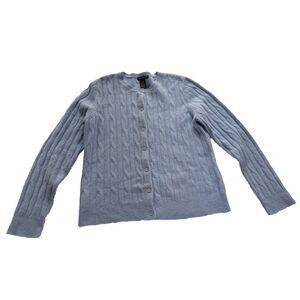 Alexandra Bartlett‎ Sweater Cardigan Womens Large Angora Wool Blend Button